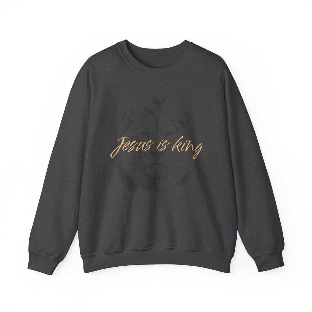 Jesus Is King Lion sweatshirt