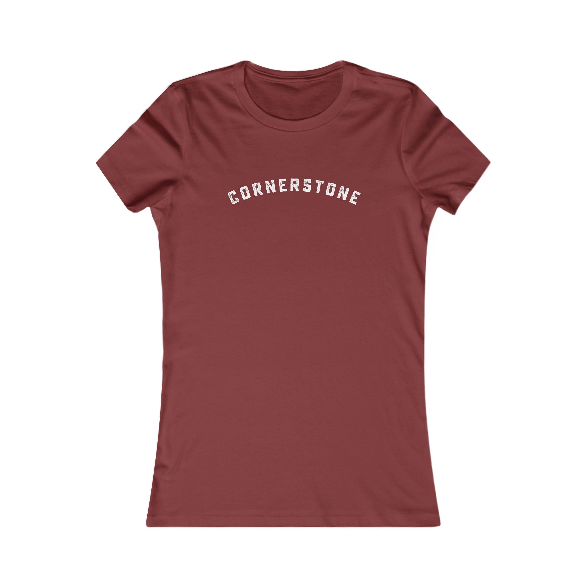 Cornerstone women's fitted tee