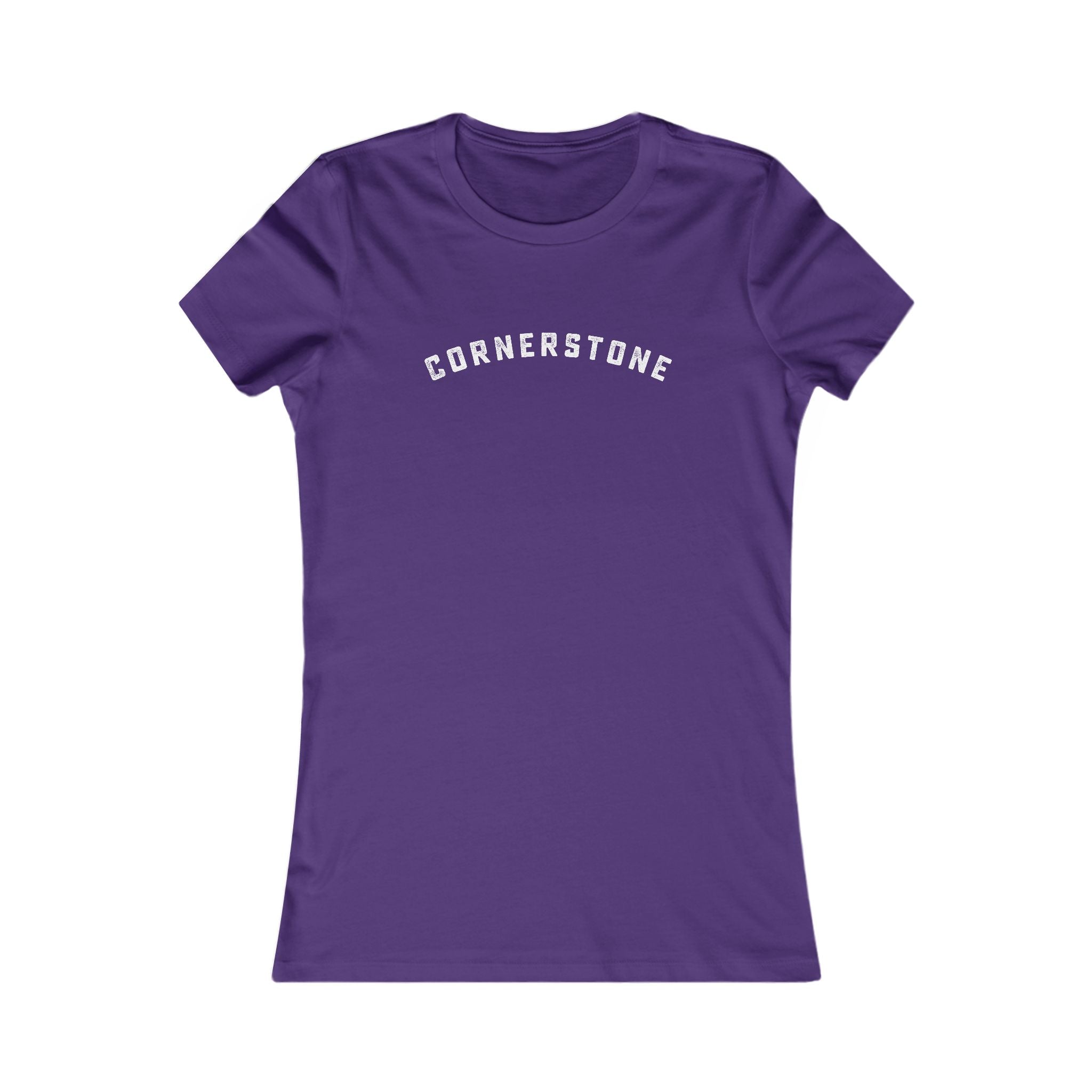 Cornerstone women's fitted tee