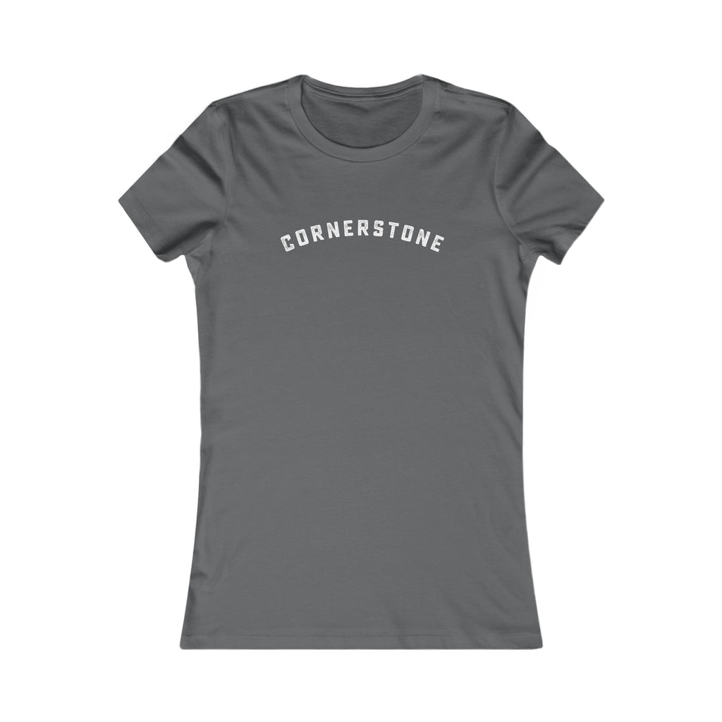 Cornerstone women's fitted tee