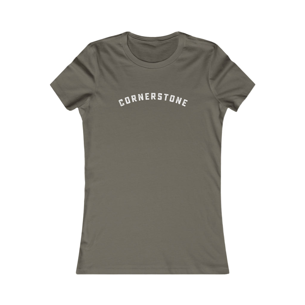 Cornerstone women's fitted tee