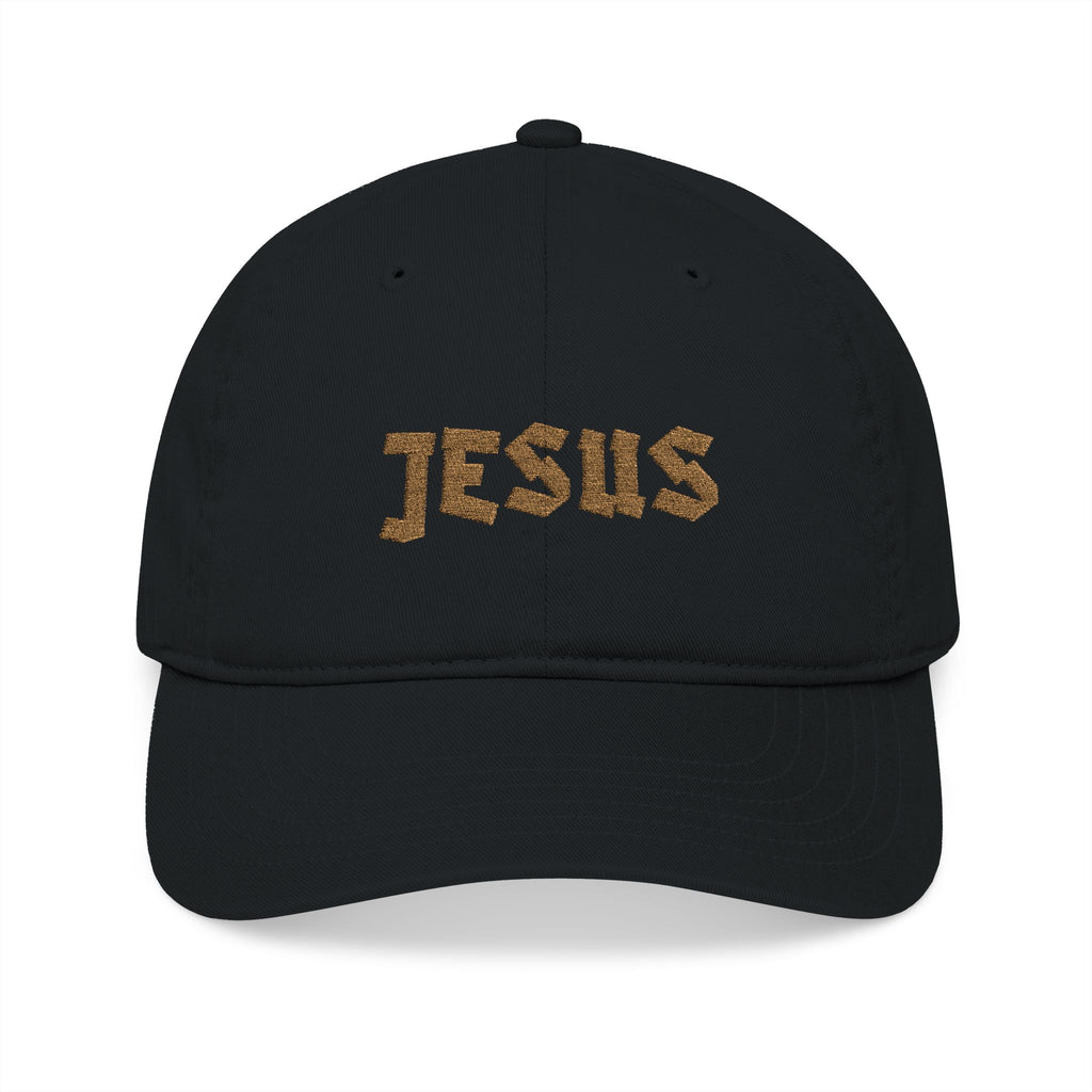 Embroidered “JESUS” Organic Baseball Cap