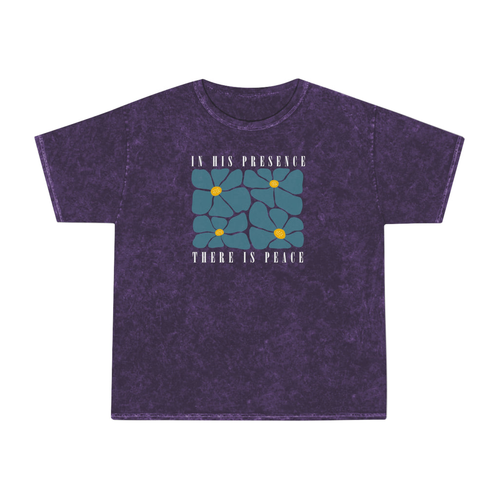 In His Presence mineral-wash tee