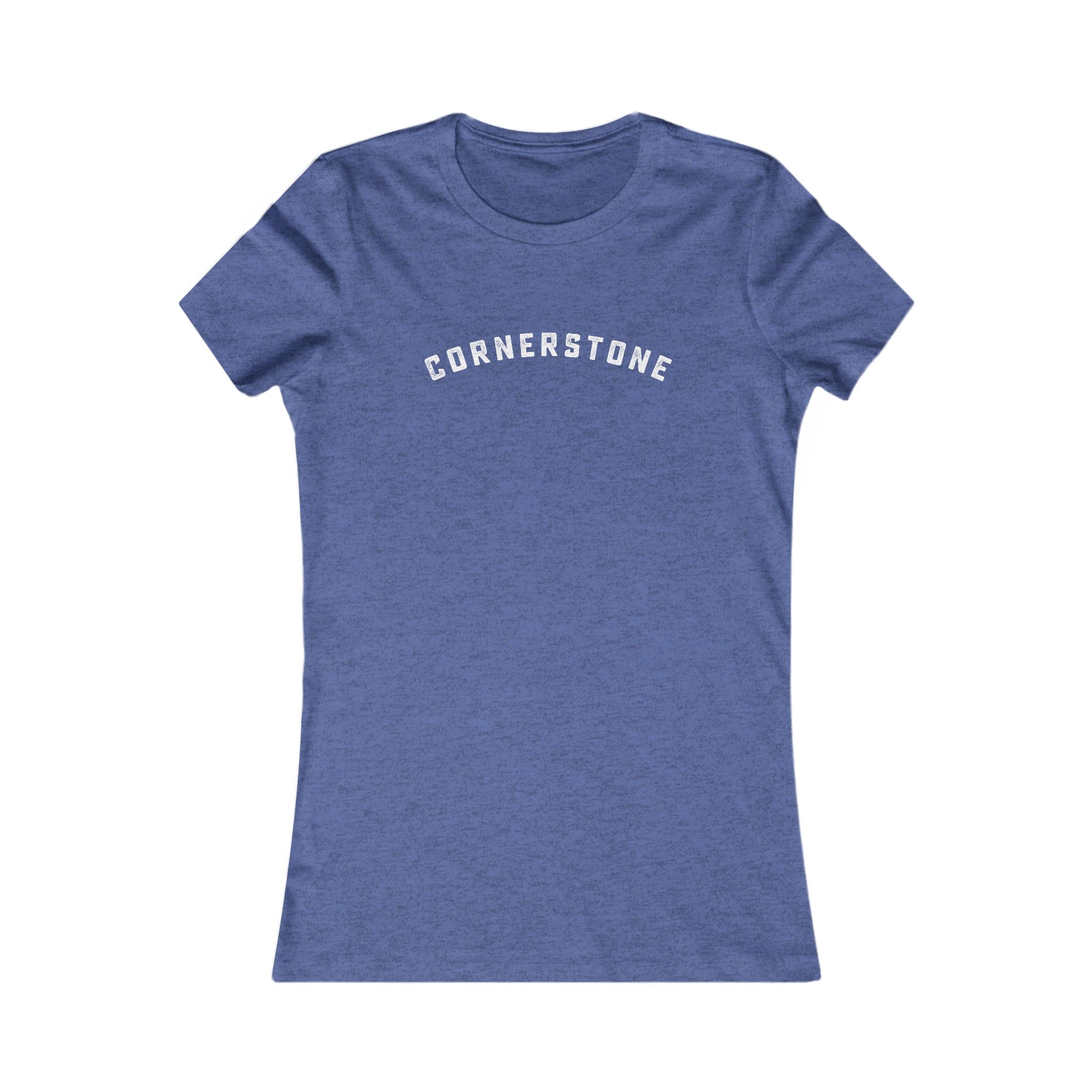 Cornerstone women's fitted tee
