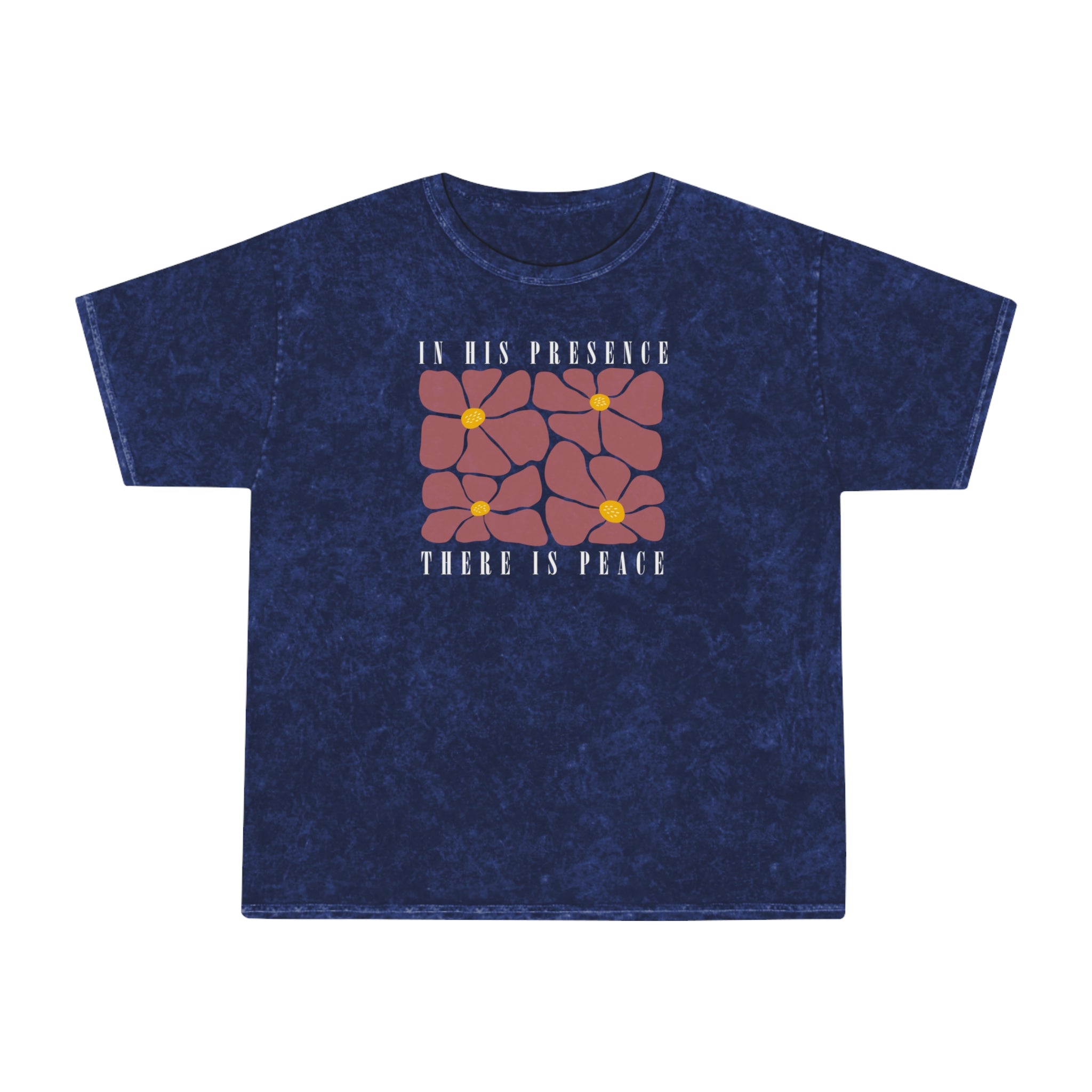 In His Presence mineral-wash tee