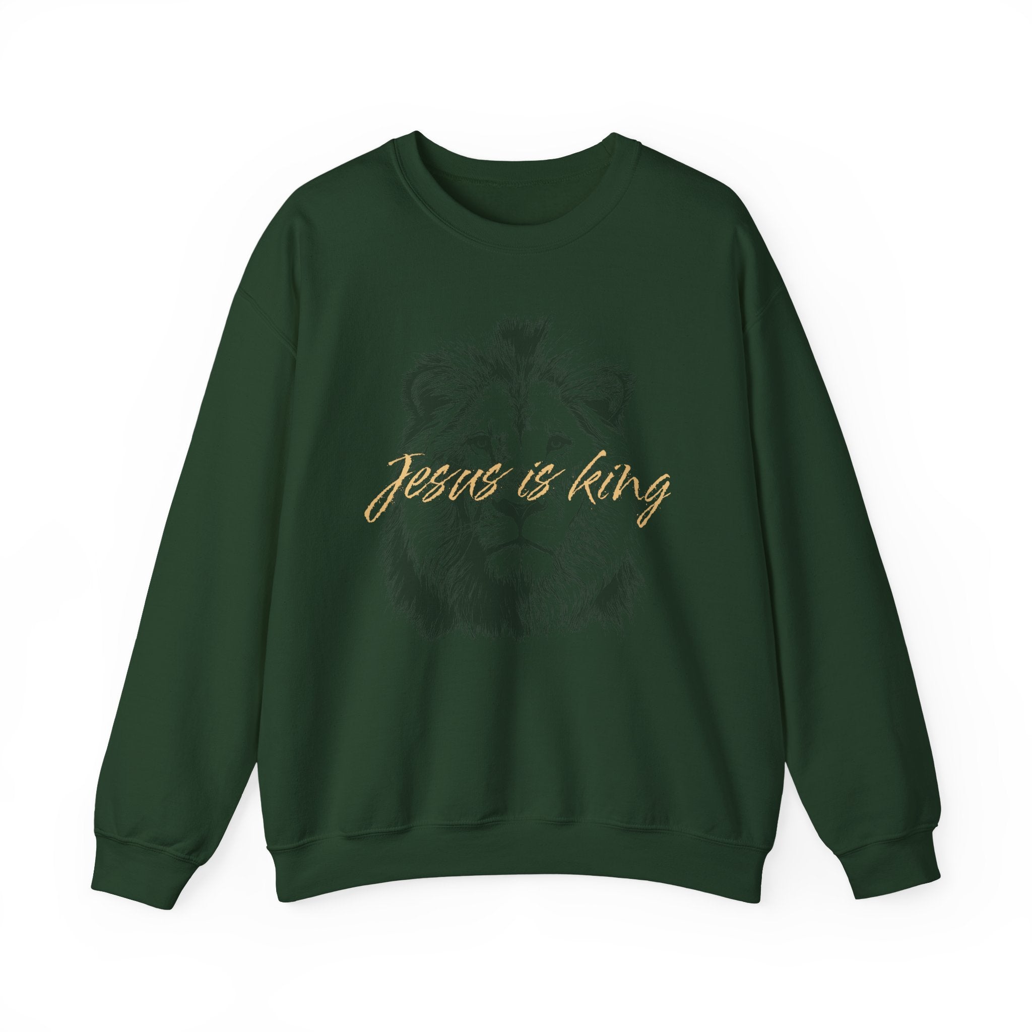Jesus Is King Lion sweatshirt