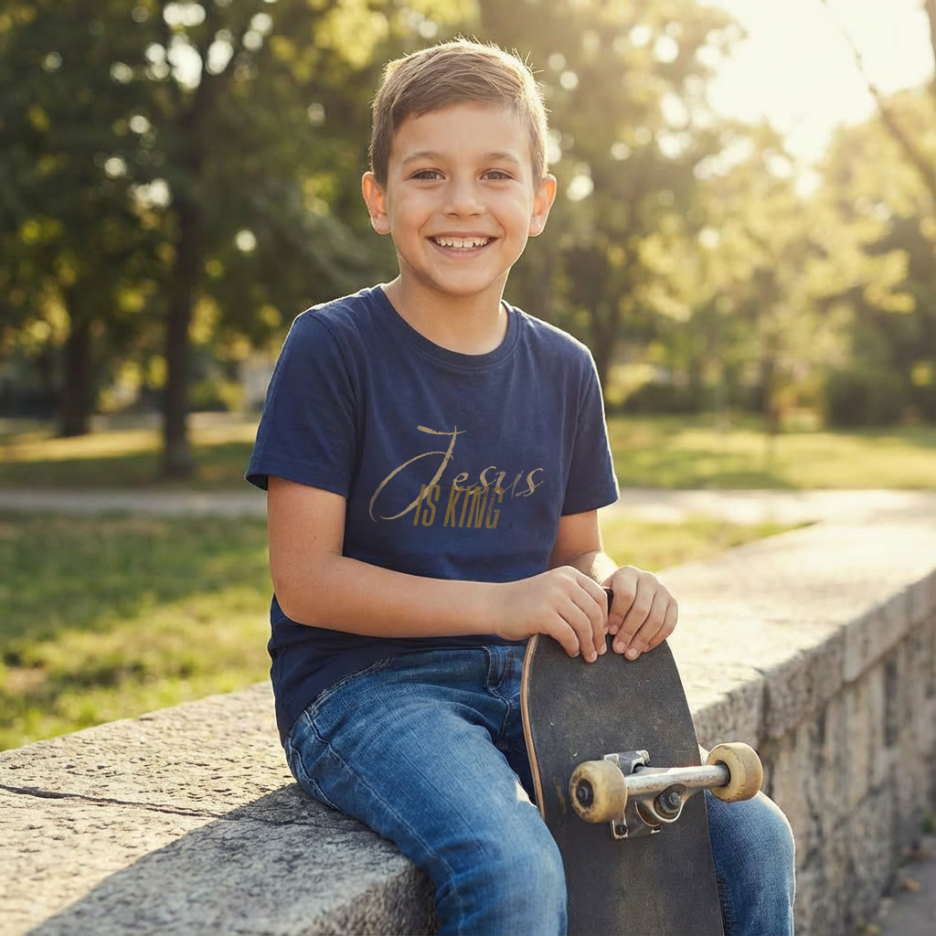 Jesus Is King - Kids Tee