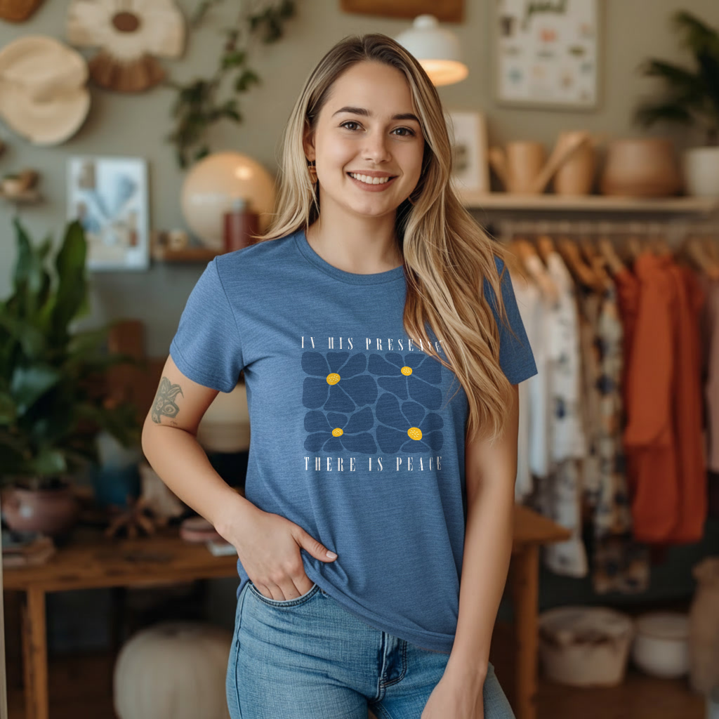In His presence - relaxed fit tee