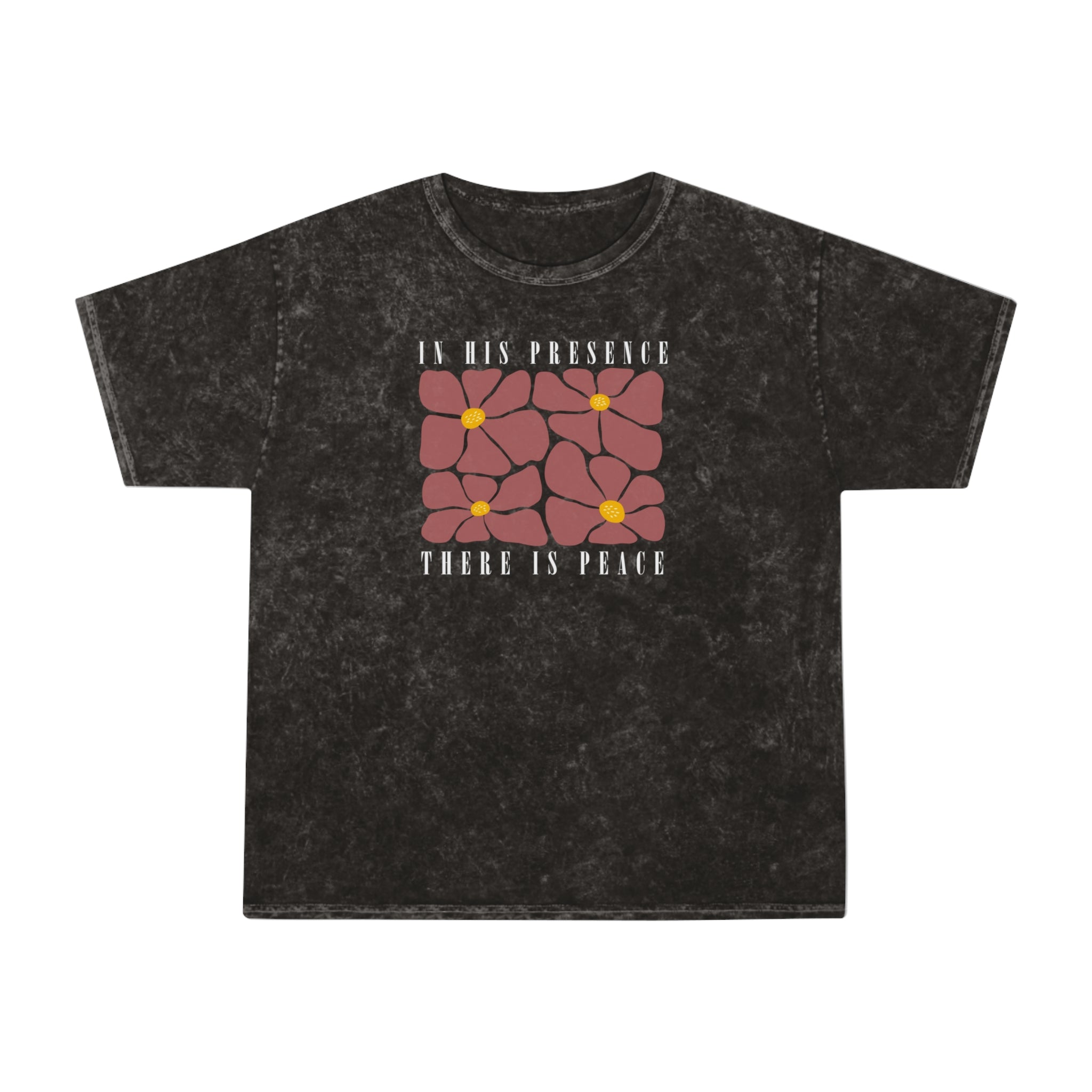 In His Presence mineral-wash tee