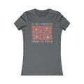In His presence there is peace - fitted tee