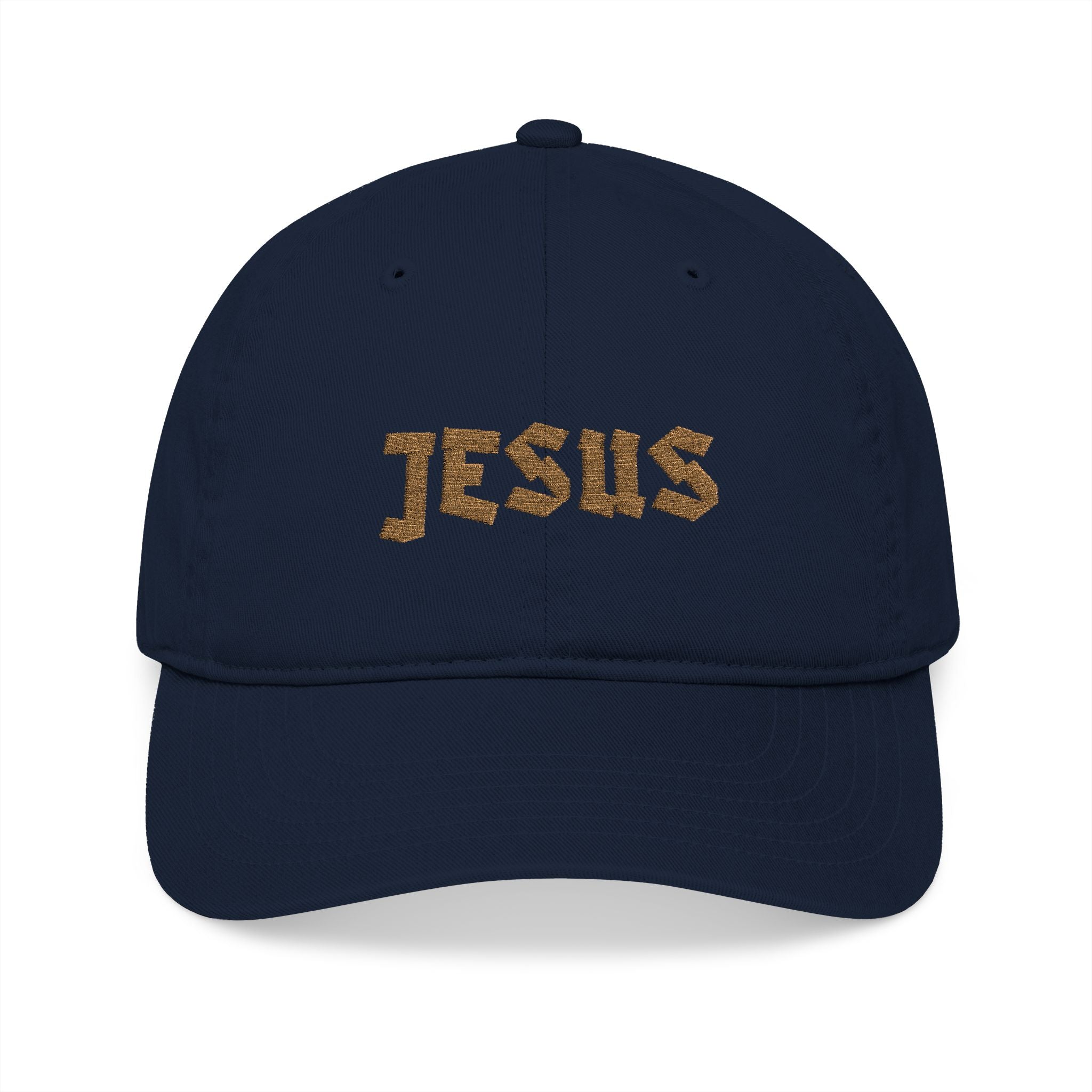 Embroidered “JESUS” Organic Baseball Cap