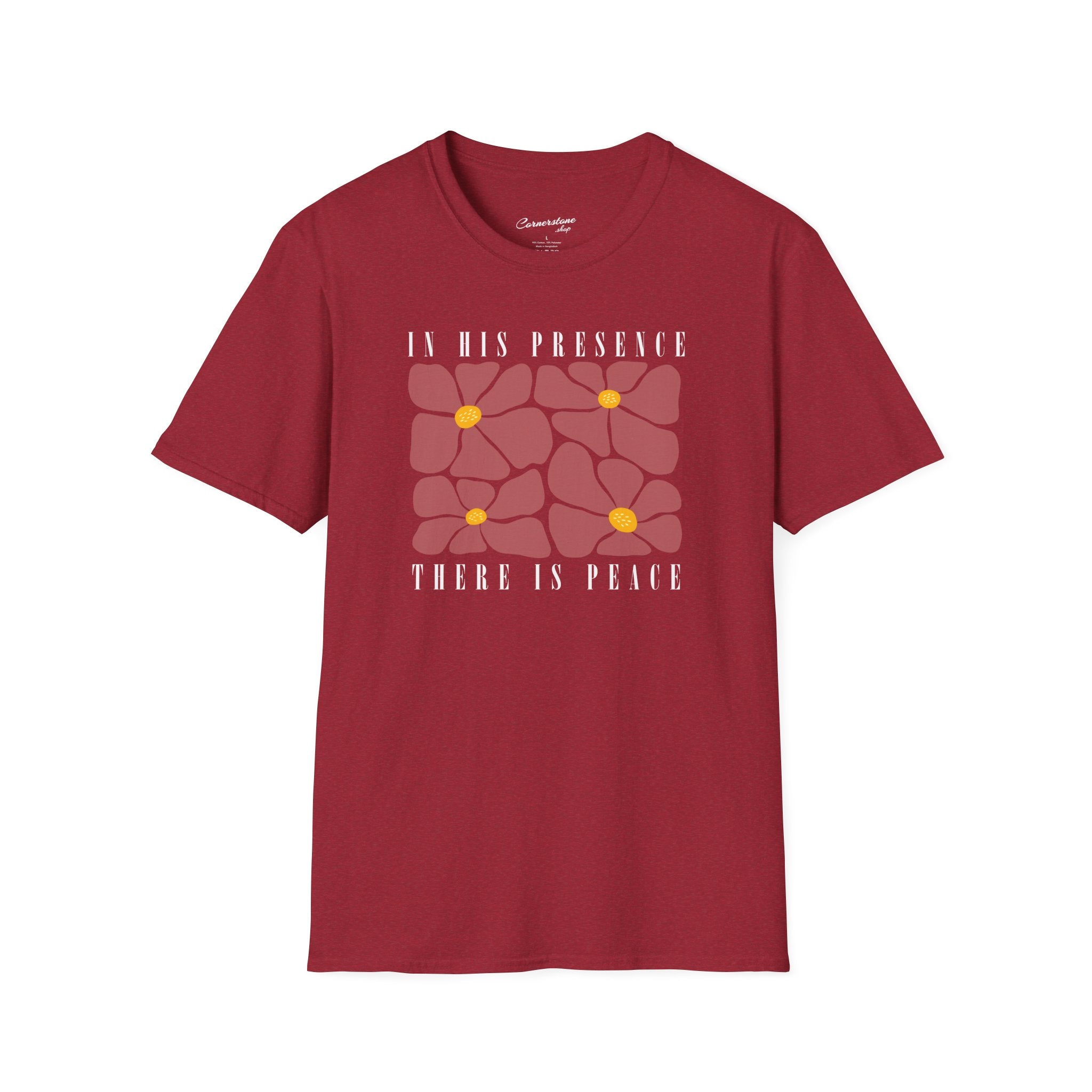 In His presence - relaxed fit tee