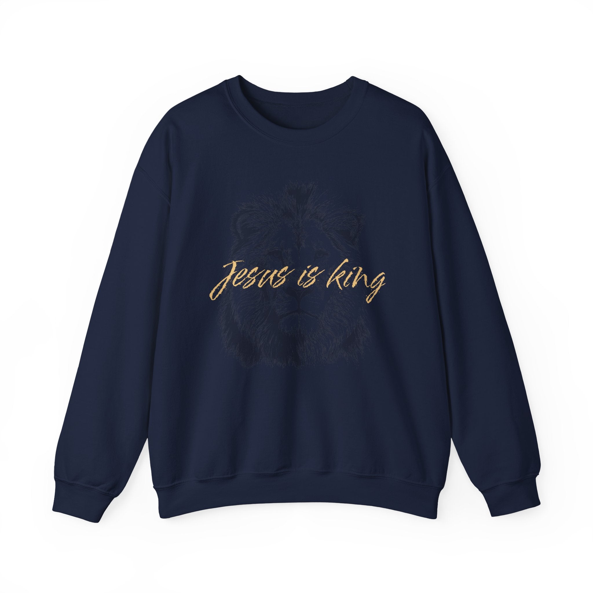 Jesus Is King Lion sweatshirt